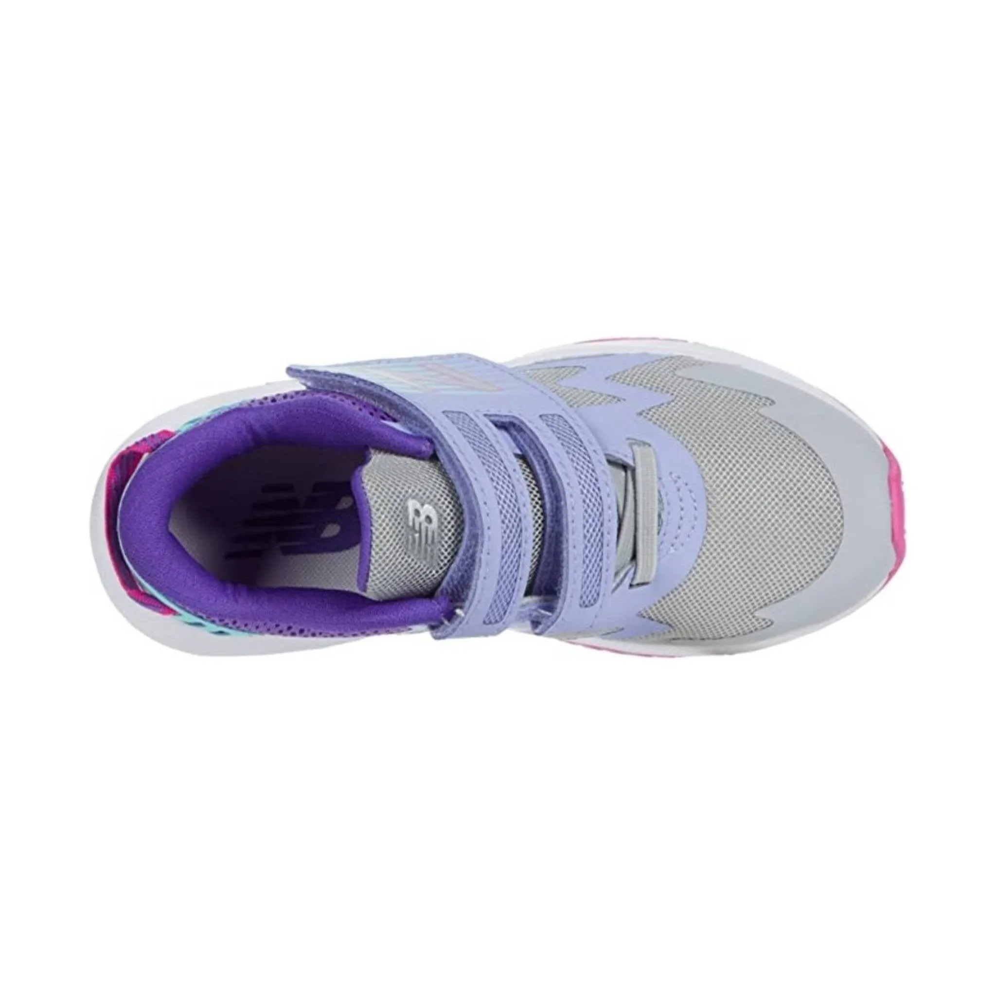 New Balance Kids' Ravv1 Shoe - Light Aluminum/Mirage Violet