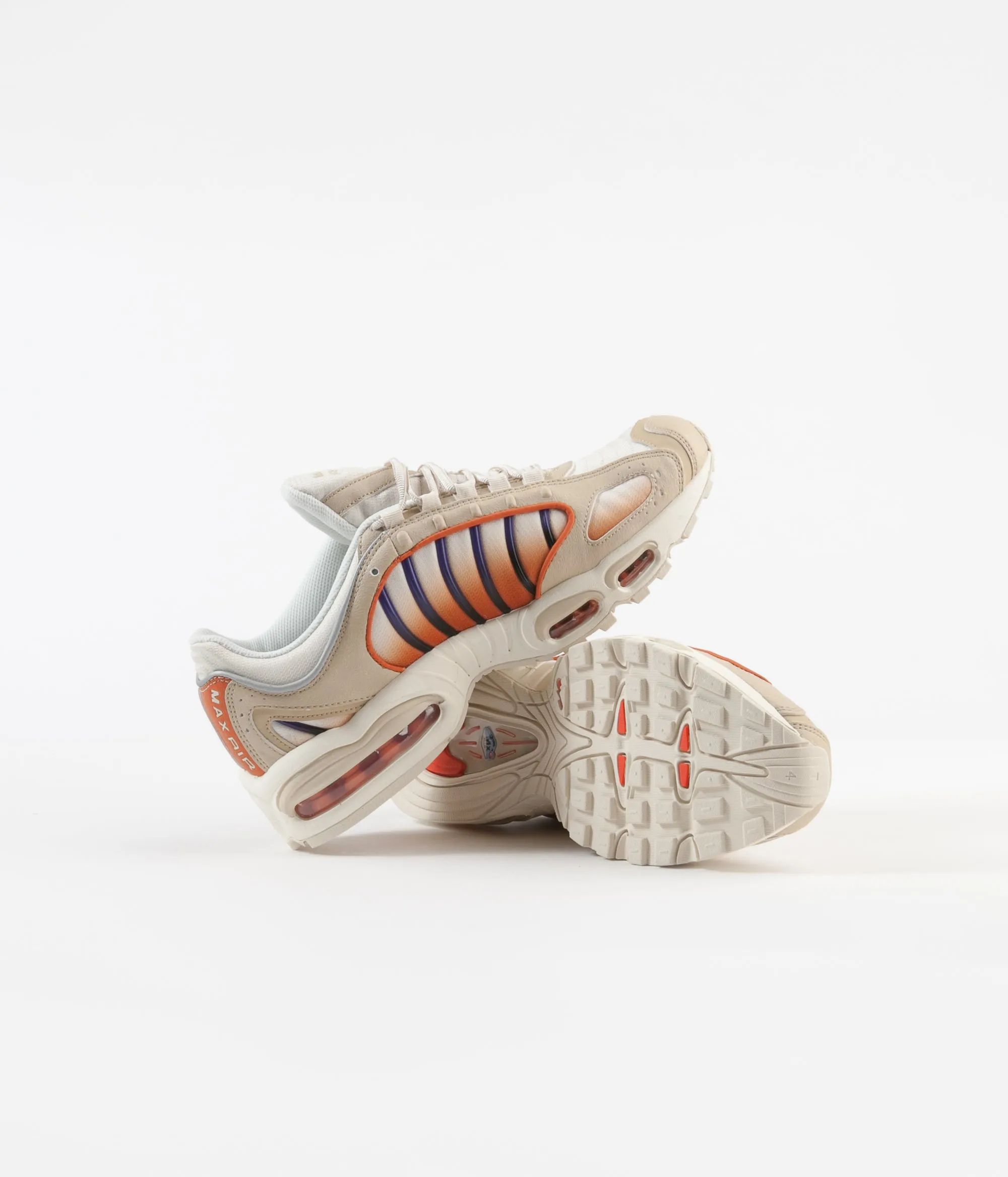 Nike Air Max Tailwind IV Shoes - Desert Ore / Team Orange - Campfire Orange