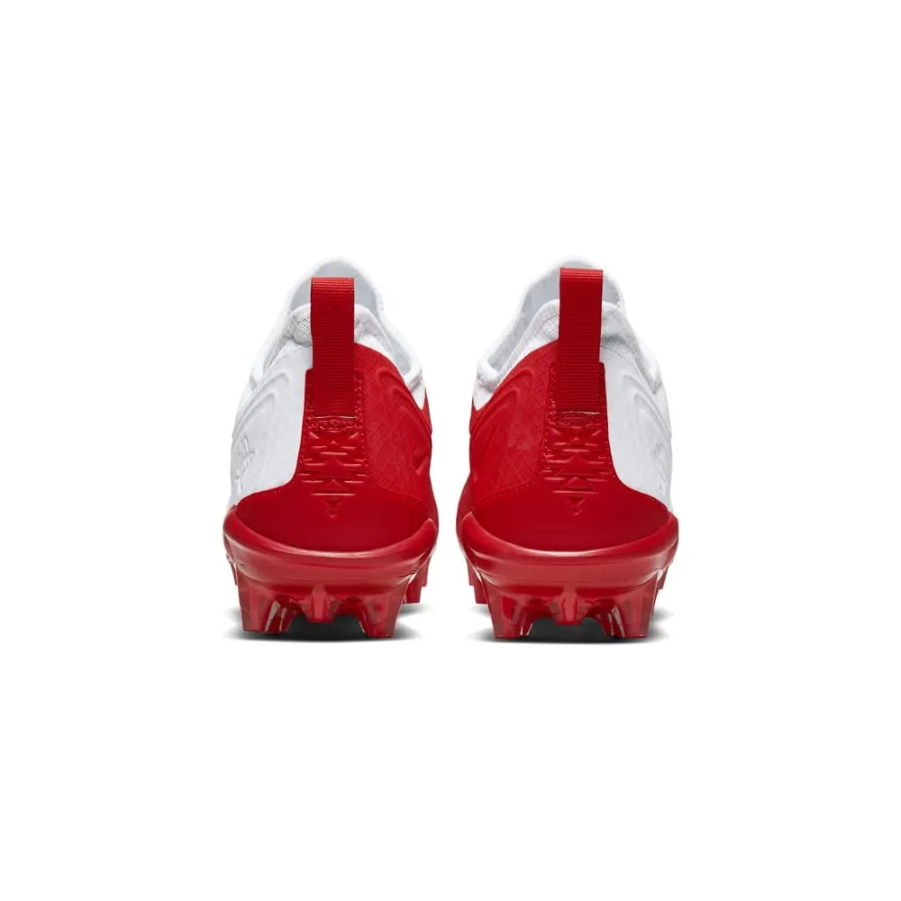 Nike Alpha Huarache 7 Pro White/Red Lacrosse Cleats