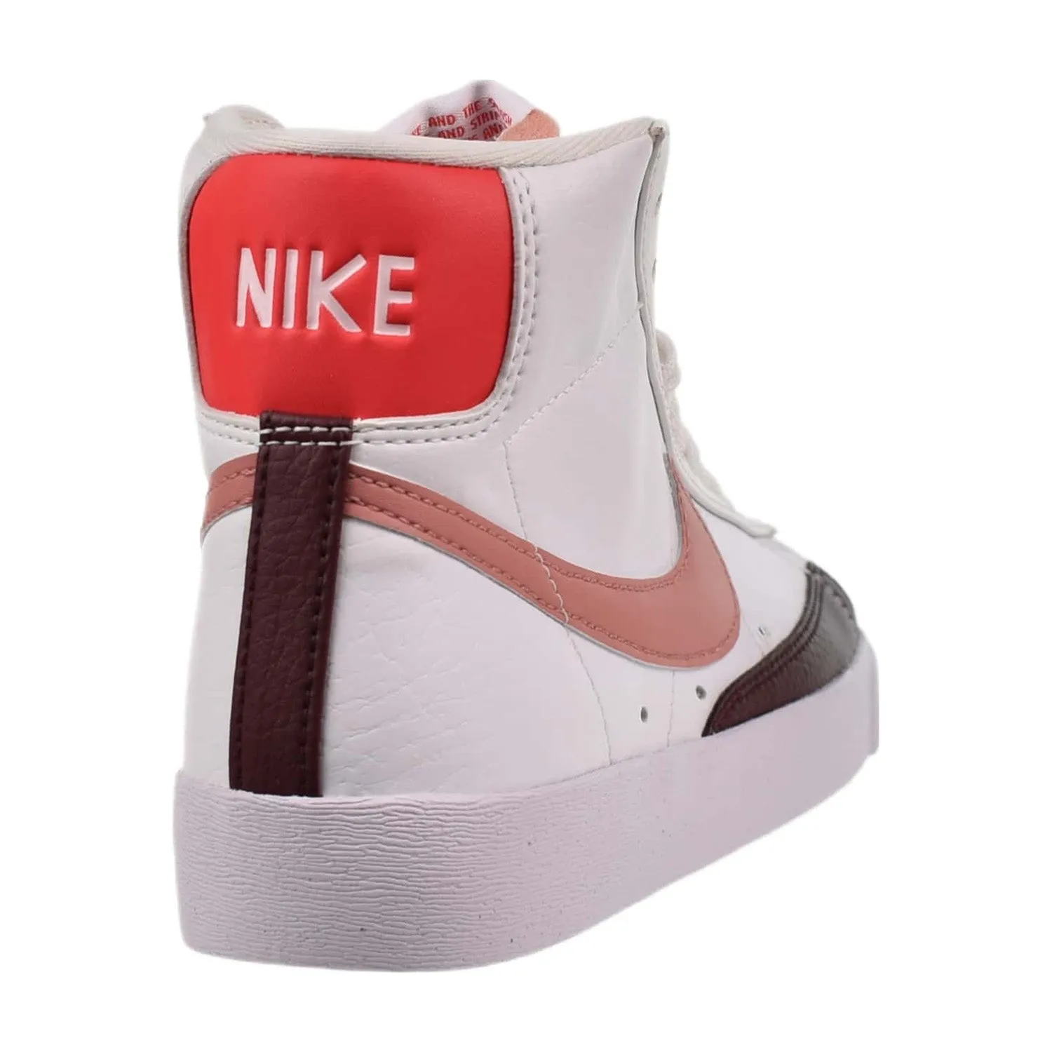 Nike Blazer Mid '77 Womens Shoes White-Red