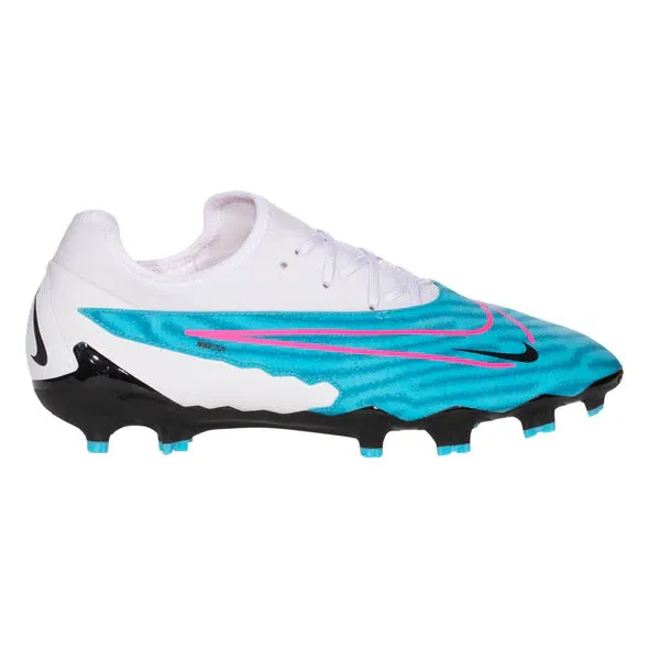 Nike Phantom GX Pro FG-BLACK/SUMMIT WHITE-BALTIC BLUE/PINK BLAST-WHITE-LASER BLUE