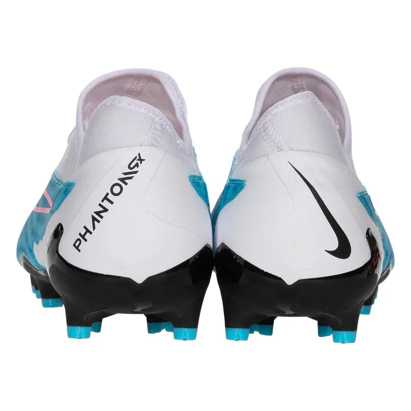 Nike Phantom GX Pro FG-BLACK/SUMMIT WHITE-BALTIC BLUE/PINK BLAST-WHITE-LASER BLUE