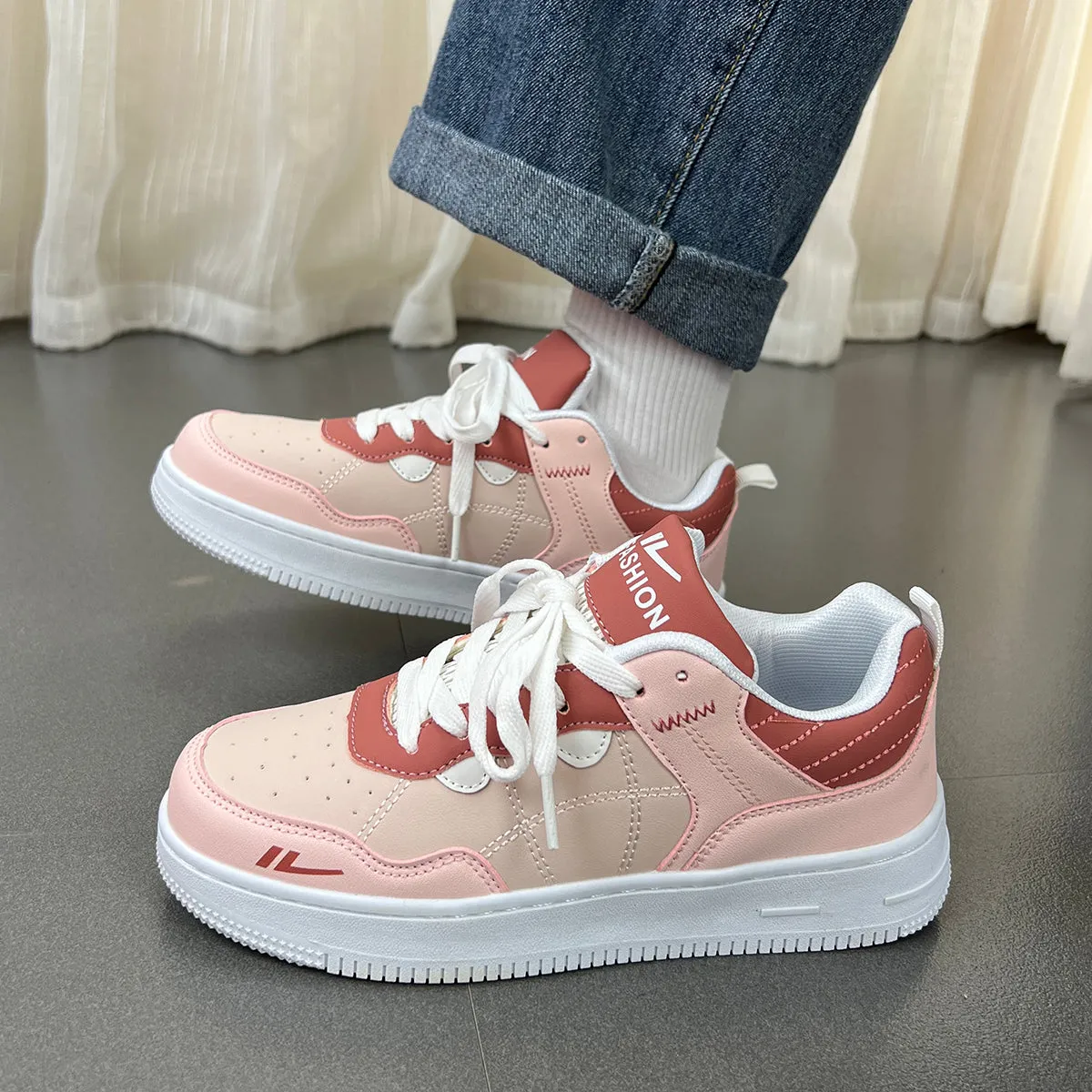 Pink Casual Sneakers  PL52368