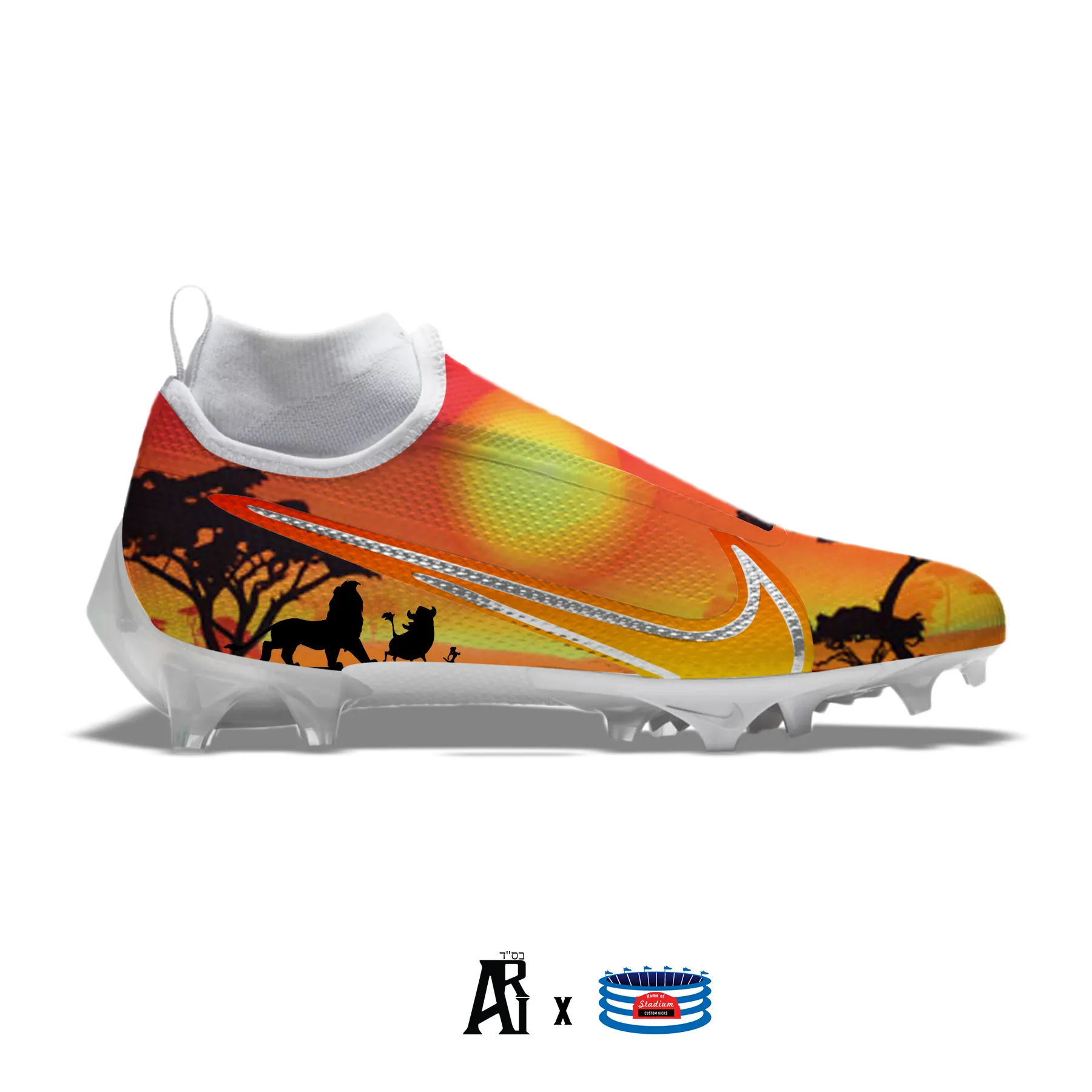 "Lion Safari" Nike Vapor Pro 360 Cleats