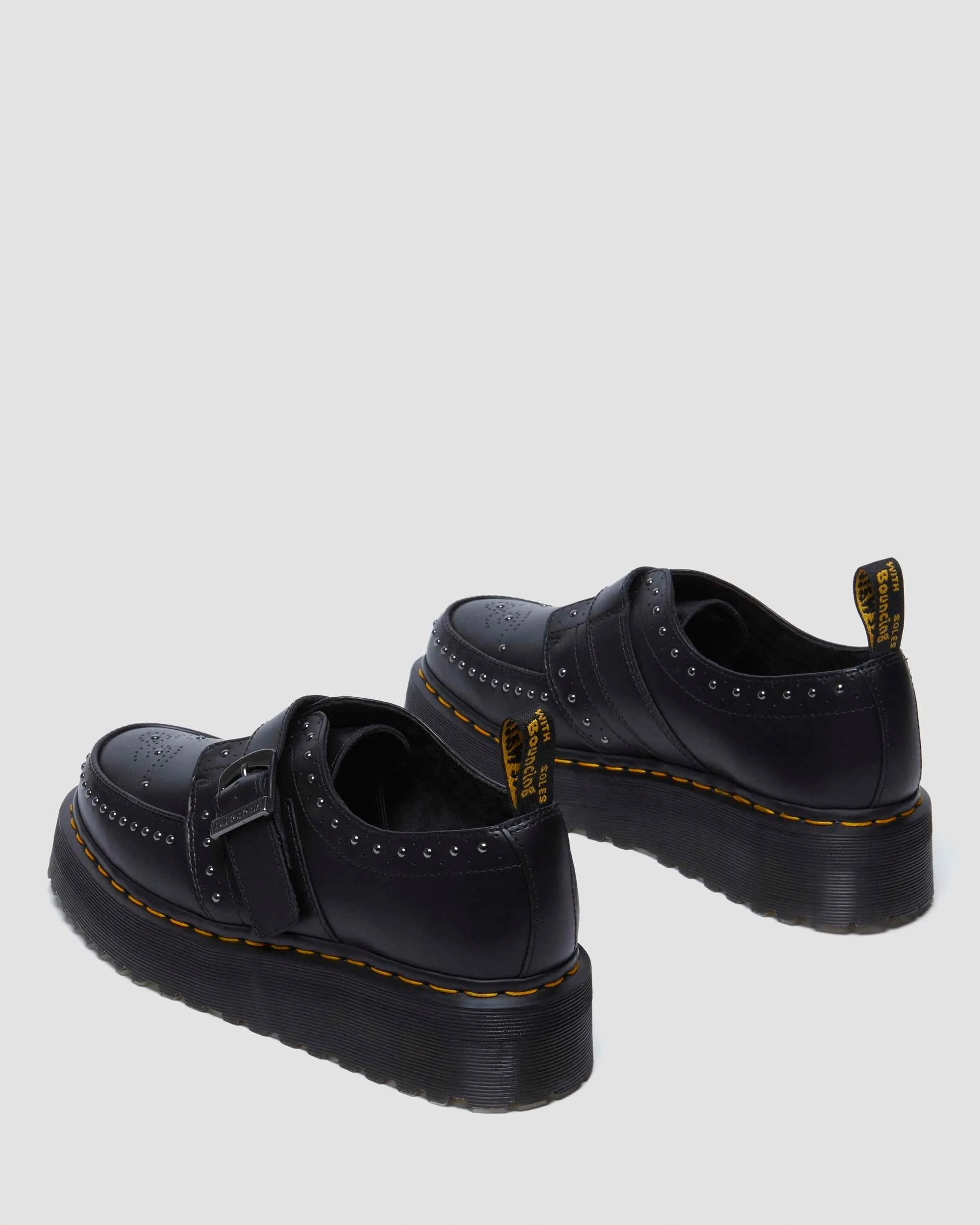 Ramsey Monk Strap Leather Platform Creepers