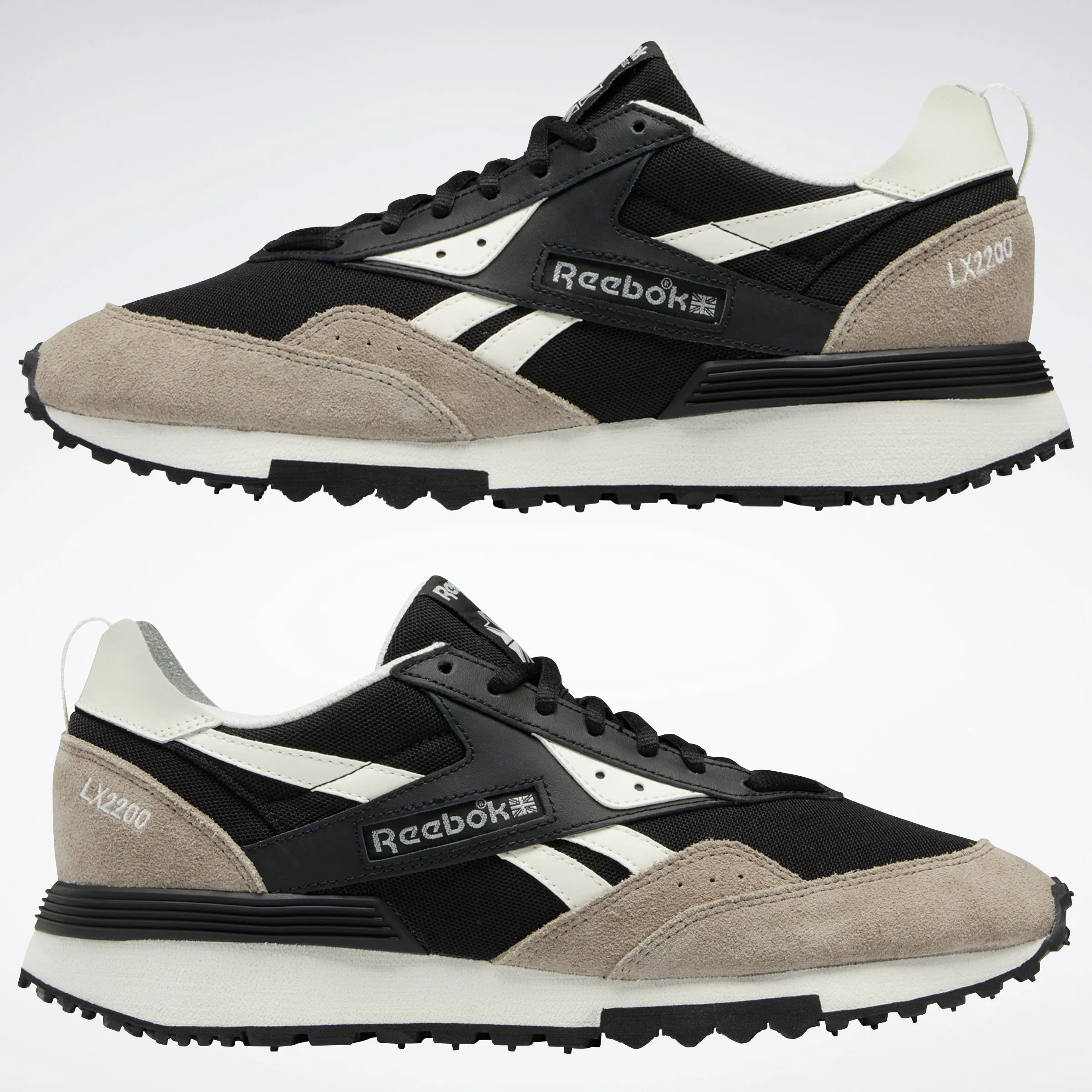 Reebok Footwear Men Lx2200 Shoes Cblack/Bougry/Chalk