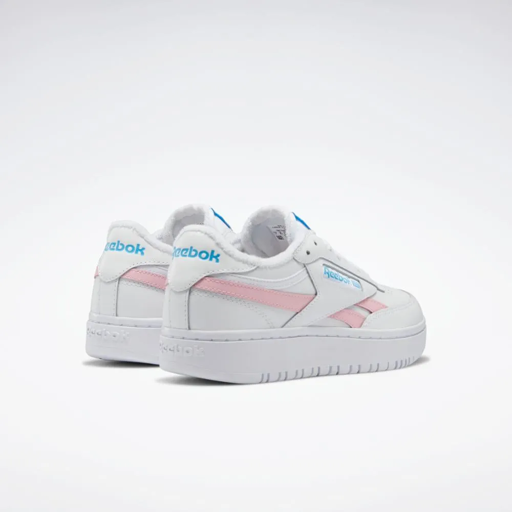 Reebok Footwear Women Club C Double Revenge FTWWHT/PNKGLW/RADAQU