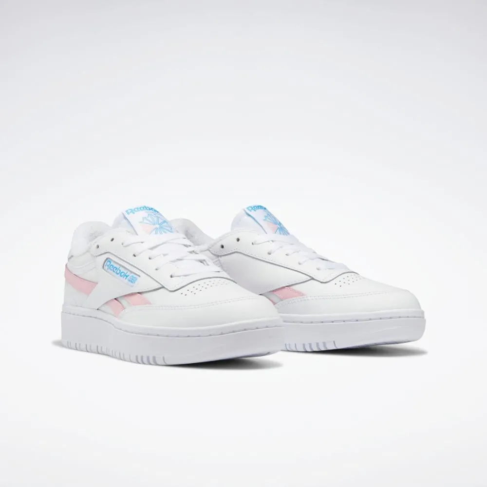 Reebok Footwear Women Club C Double Revenge FTWWHT/PNKGLW/RADAQU