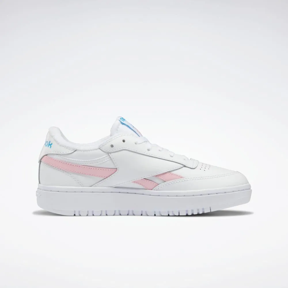 Reebok Footwear Women Club C Double Revenge FTWWHT/PNKGLW/RADAQU