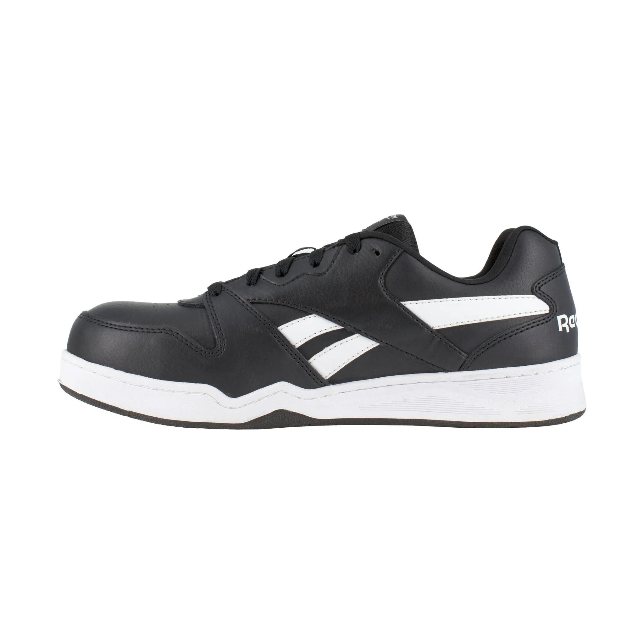 Reebok Work Men's Low Cut Composite Toe Work Shoes - Black/White