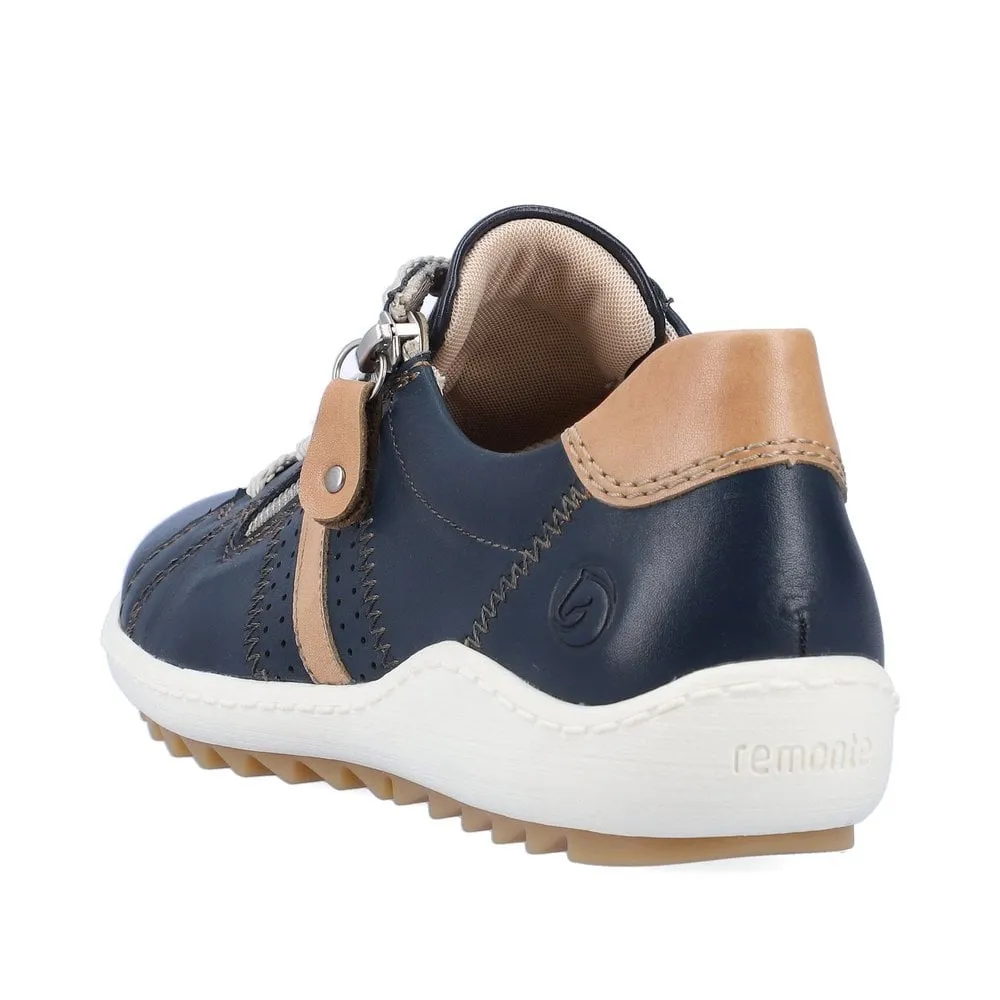 Remonte Trainers R1432 Ladies Shoes Blue