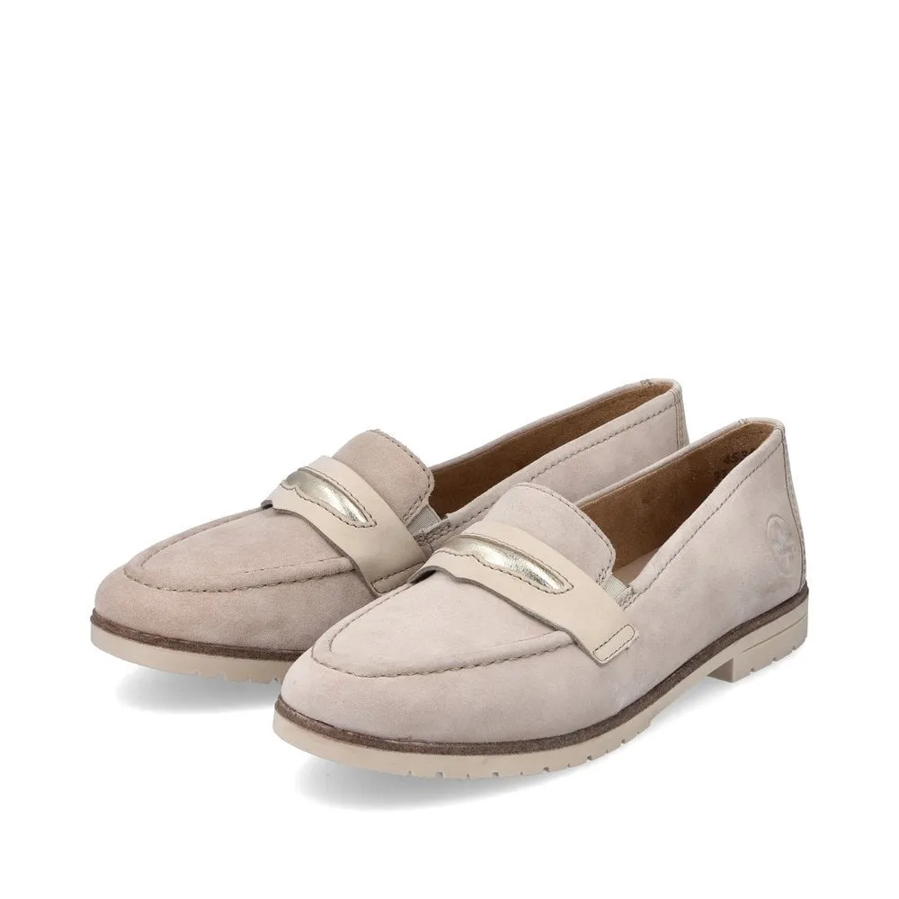 Rieker 45301 Ladies Shoes Beige