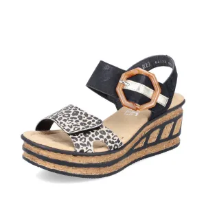 Rieker 68176-00 Ladies Sandal