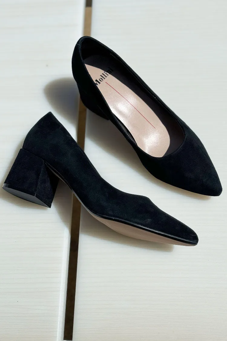 Risken Suede Pump Heels