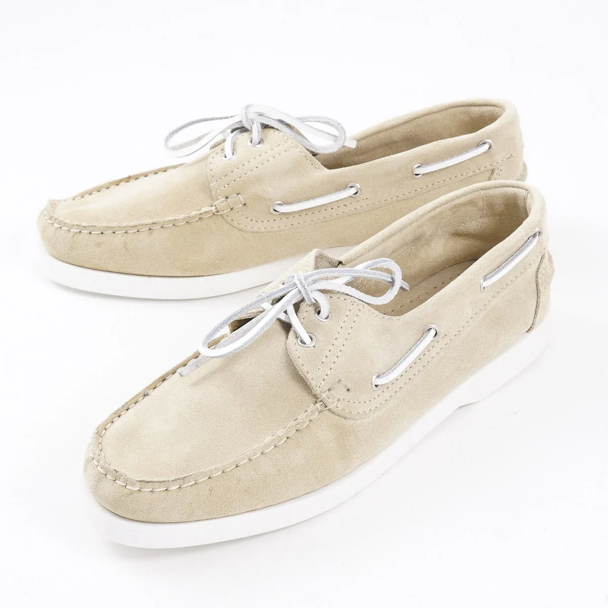 Sartorio Calf Suede Boat Shoes