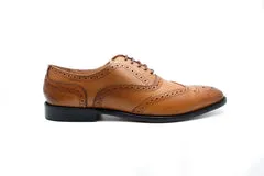 SCOTTISH LUXURY DAY BROGUES IN BROWN FOR MEN