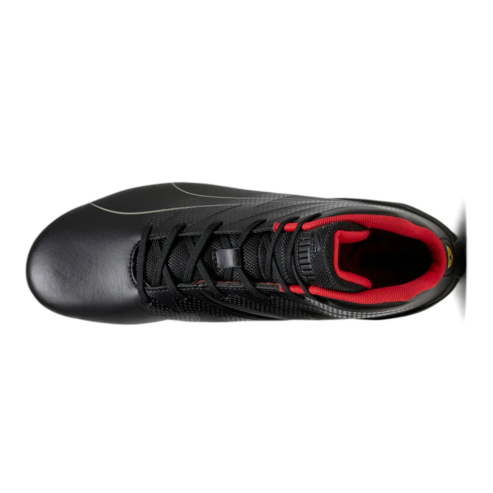 Sf Carbon Cat Mid Graphic Metallic Logo Lace Up Sneakers