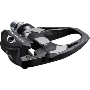 Shimano Pedals PD-R9100 Dura-Ace carbon SPD SL Road pedals; 4 mm longer axle