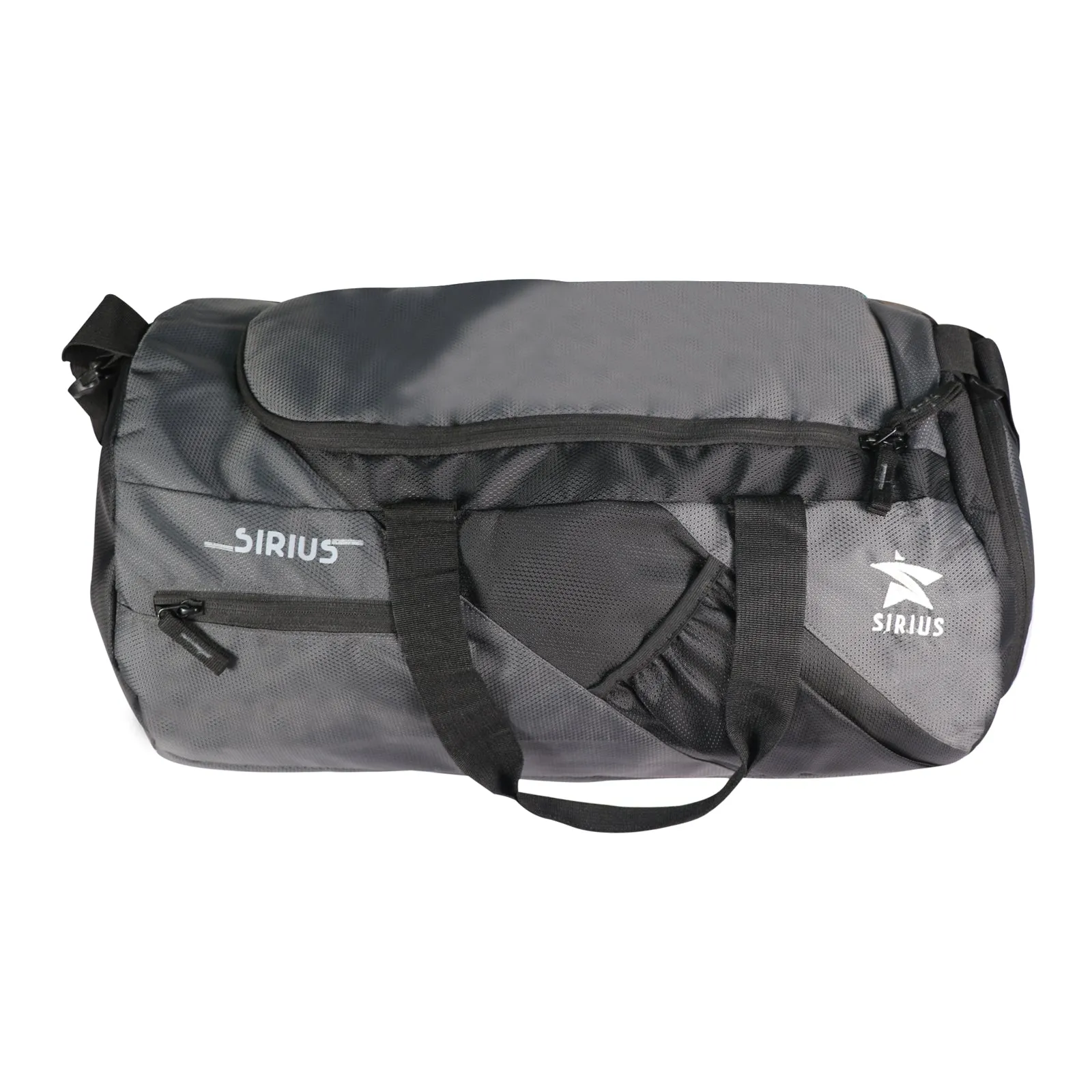 Sirius Gym bag Plain black and grey