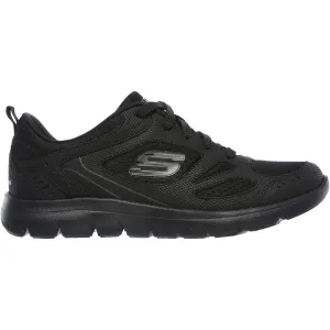 Skechers Summits Suited Womens Training Shoes - Black