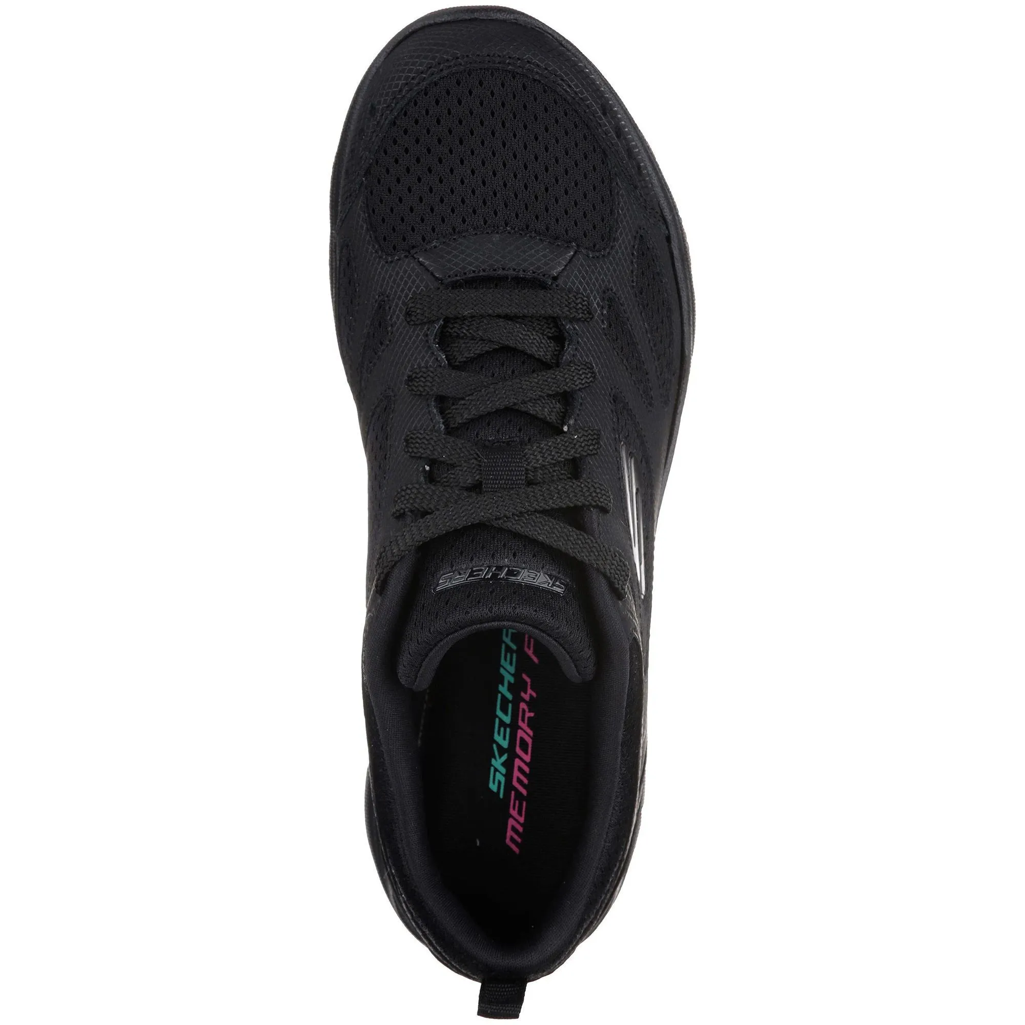 Skechers Summits Suited Womens Training Shoes - Black