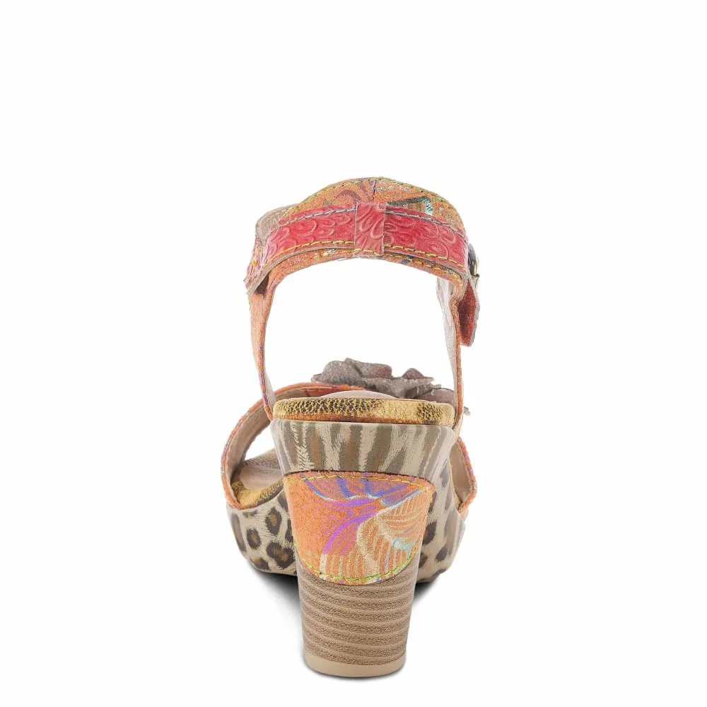 Spring Step Shoes L'Artiste Wildcat Women's French Inspired Floral Sandals