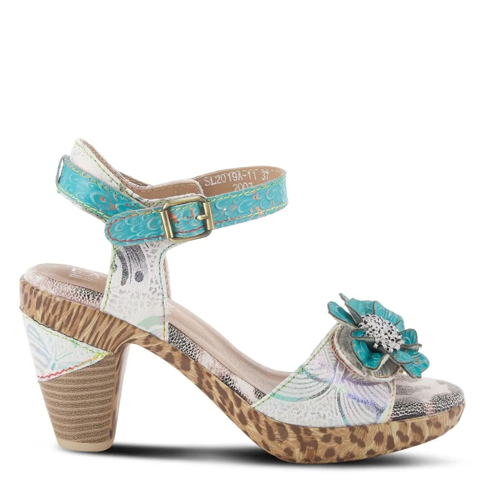 Spring Step Shoes L'Artiste Wildcat Women's French Inspired Floral Sandals