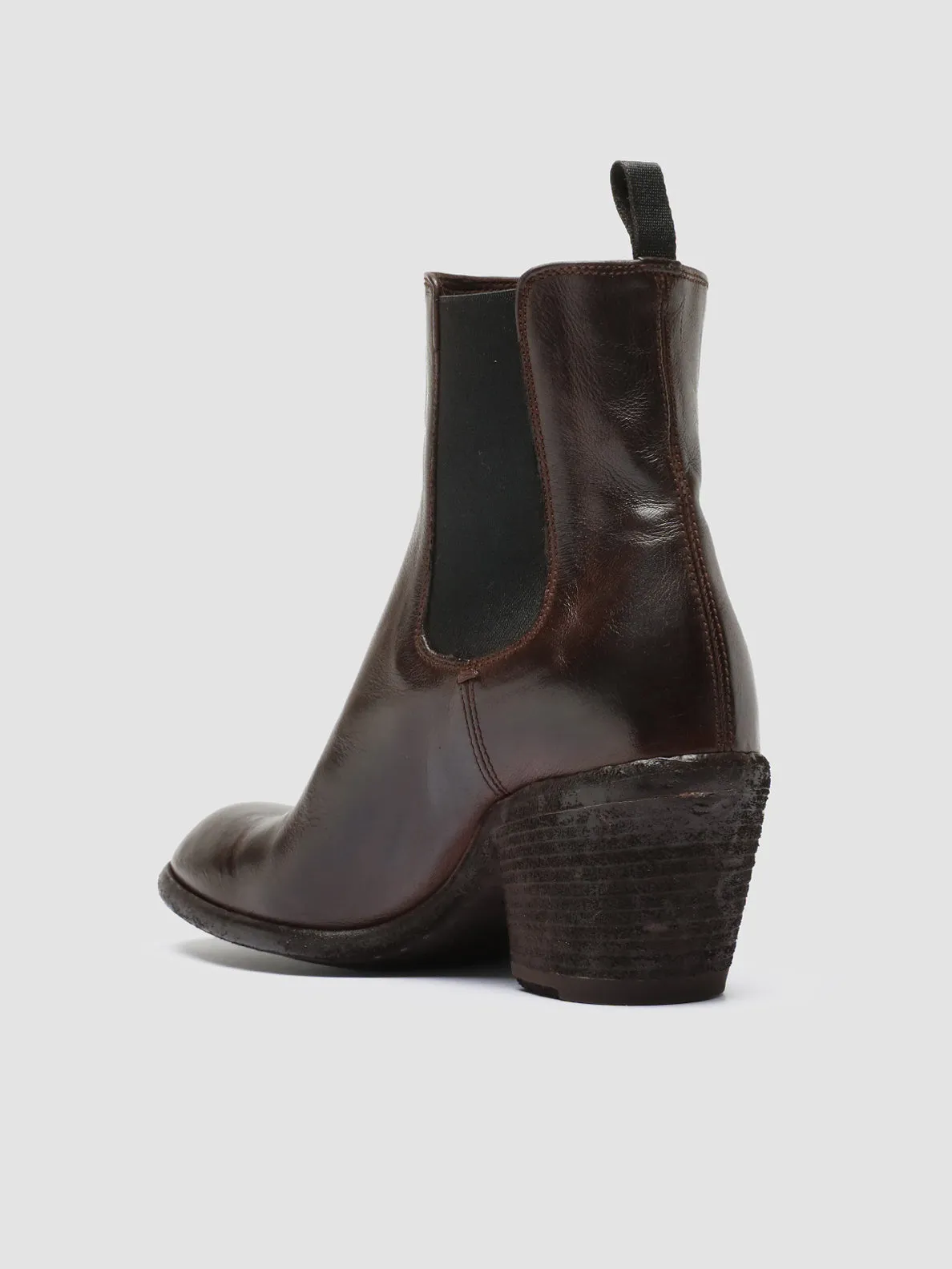 SYDNE 001 - Brown Leather Chelsea Boots