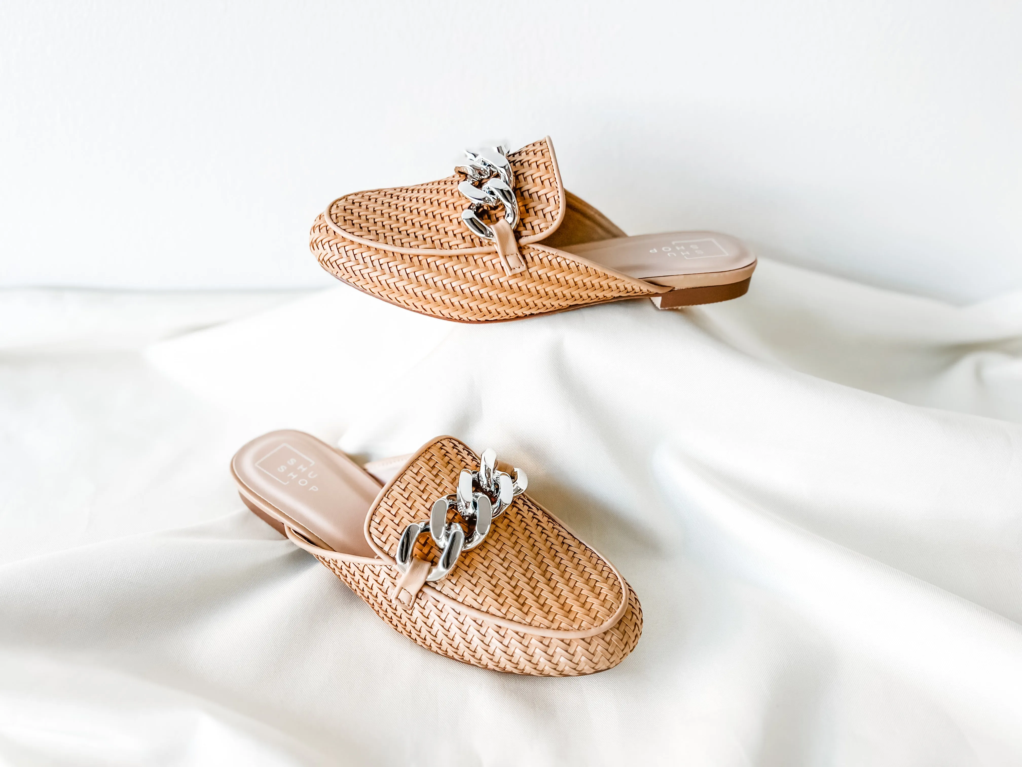 The Alexis Woven Mule