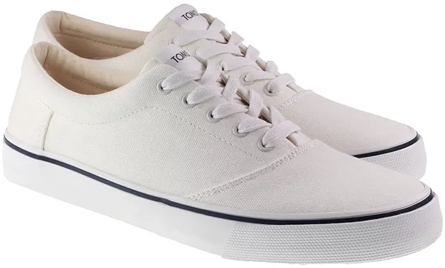 Toms Shoes Mens Fenix Lace Up White