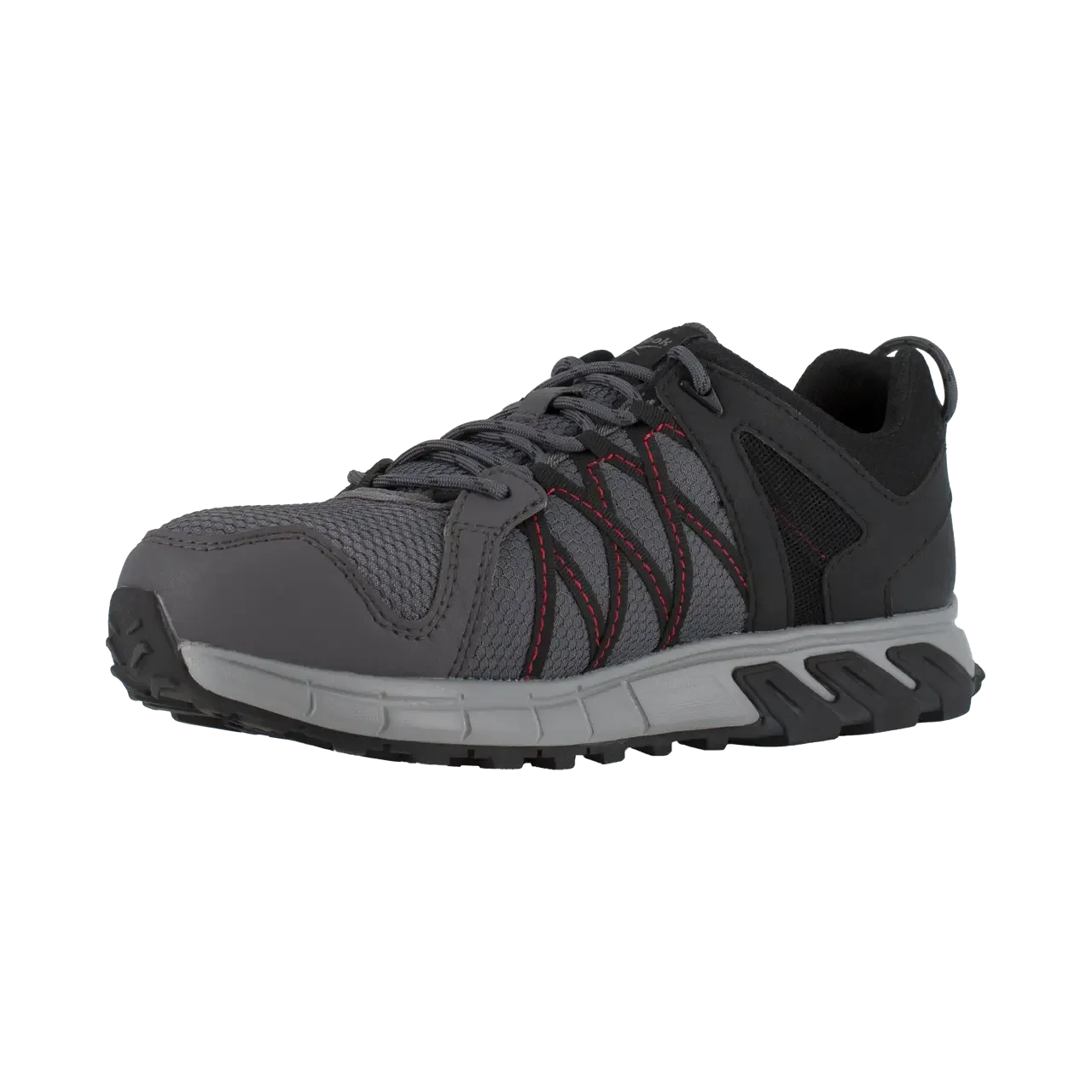 Trailgrip Alloy-Toe Athletic Work Shoe Grey/Black