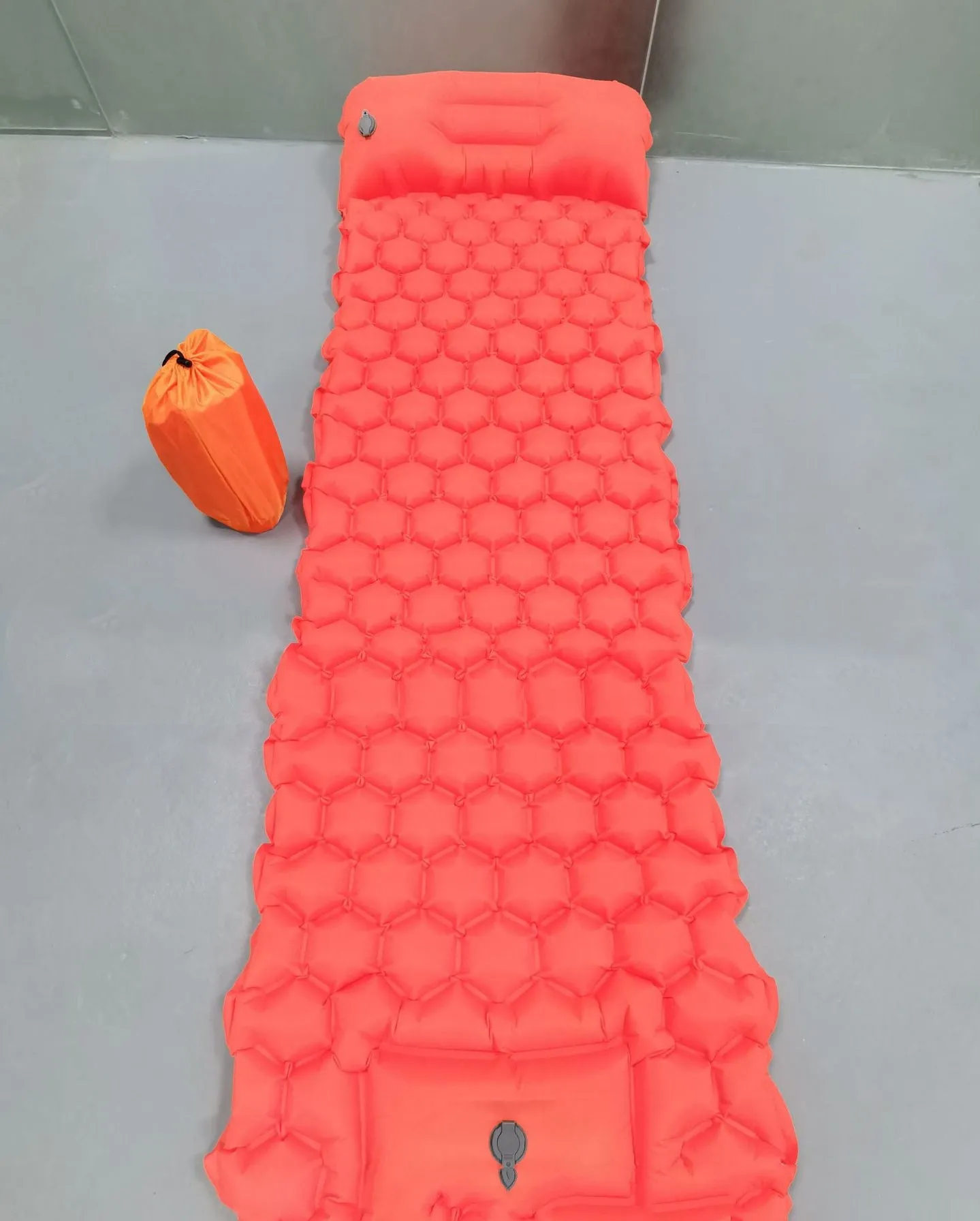 Ultralight Inflatable Sleeping Pad with Cushion Pillow for Camping, Hiking & Trekking