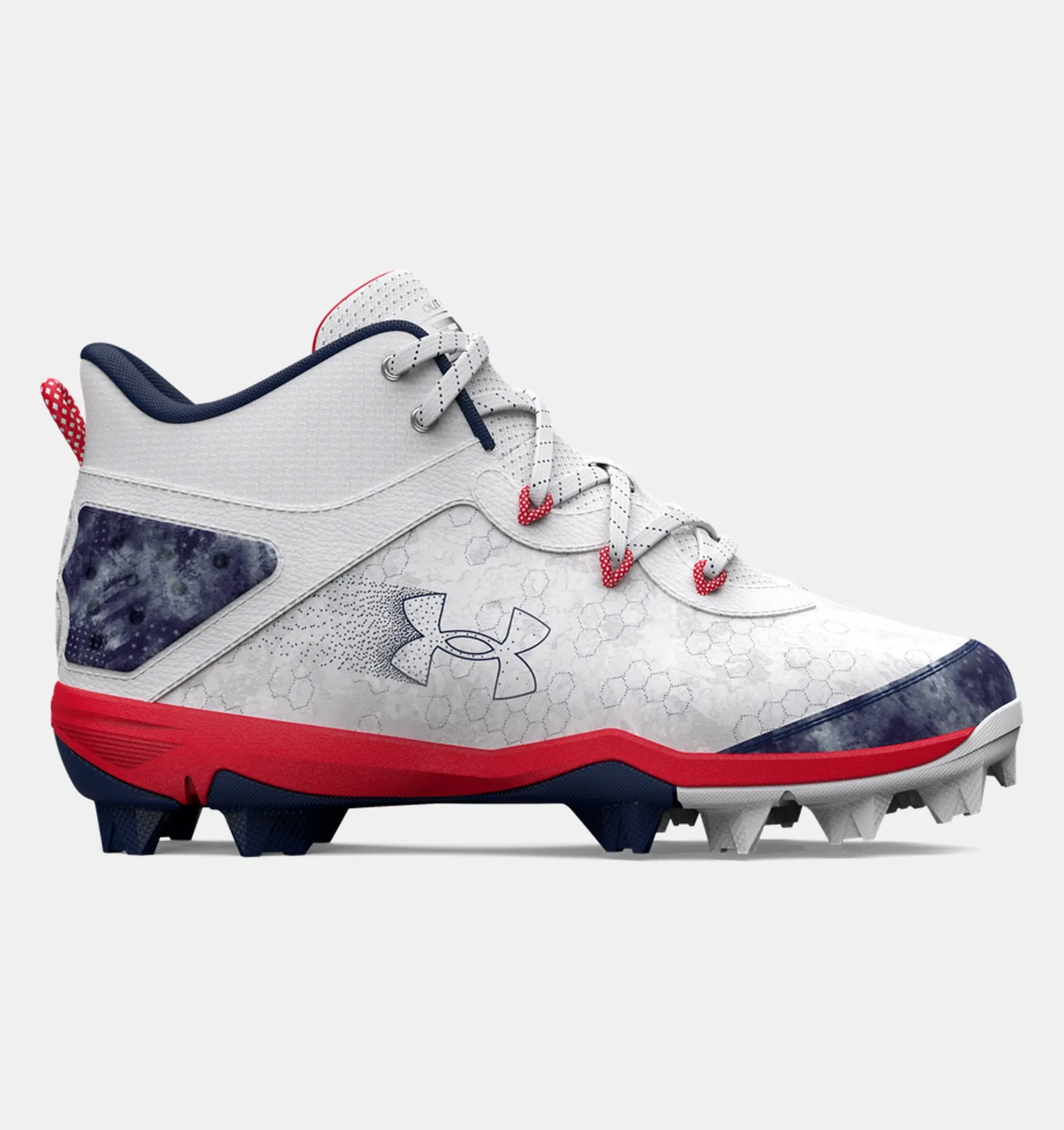 Under Armour Boys Harper 8 Mid Rm Jr Baseball Cleats