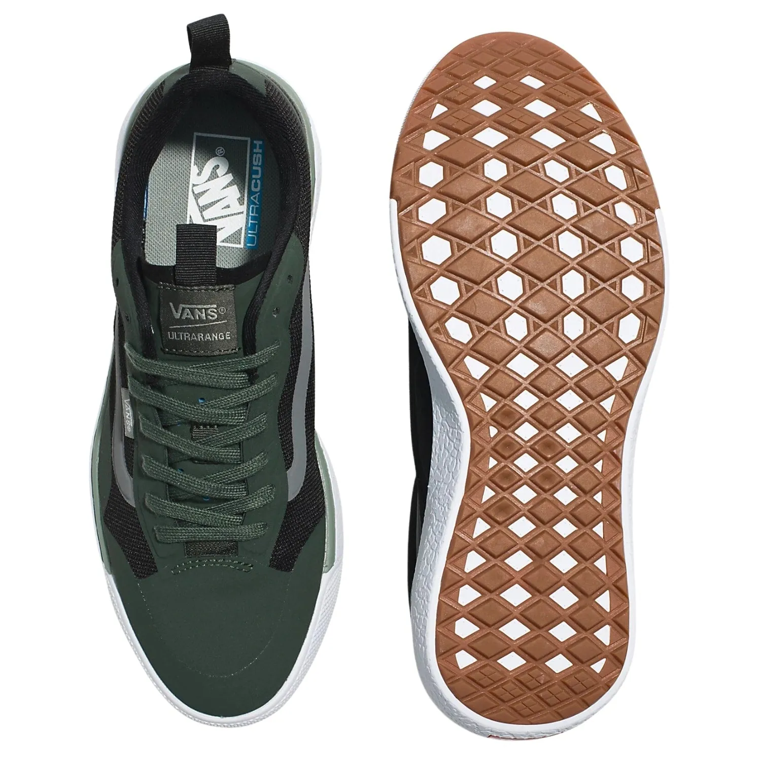 Vans Ultrarange EXO Shoes - Dark Green/Black