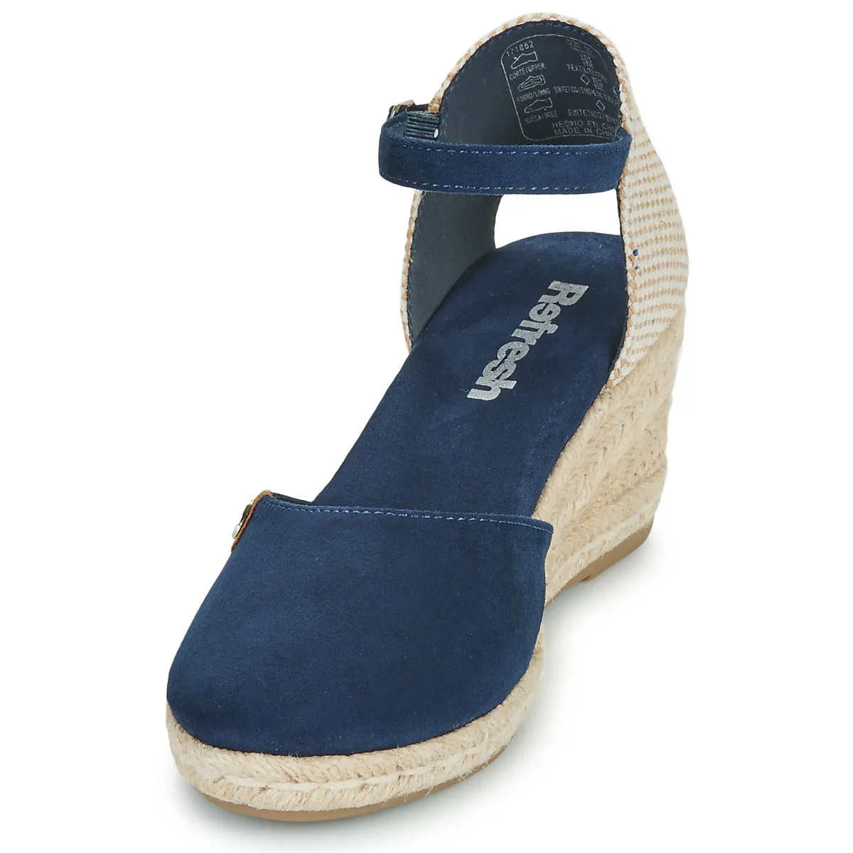 Wedge Espadrille in Navy by Refresh