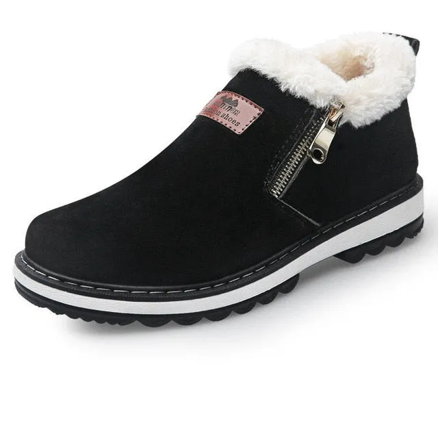 Winter Snow Designer Warm Plush Casual Ankle Boots