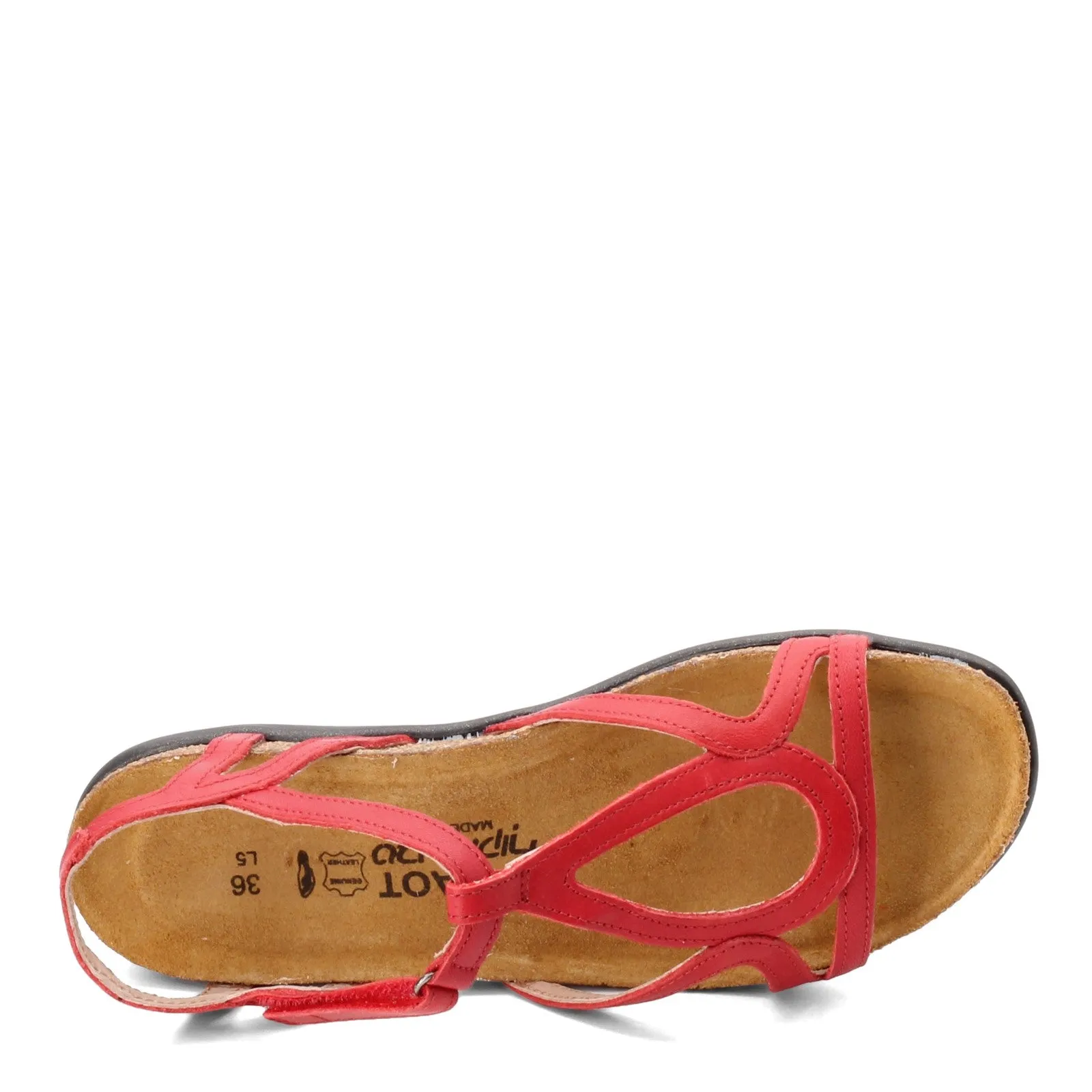 Women's Naot | Dorith Sandal | Kiss Red Leather