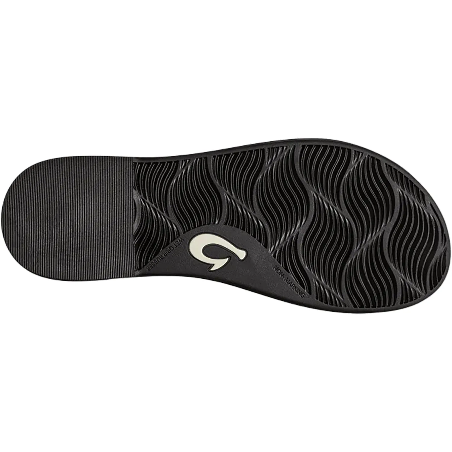 Women's Olukai Aka Black/Black Synthetic