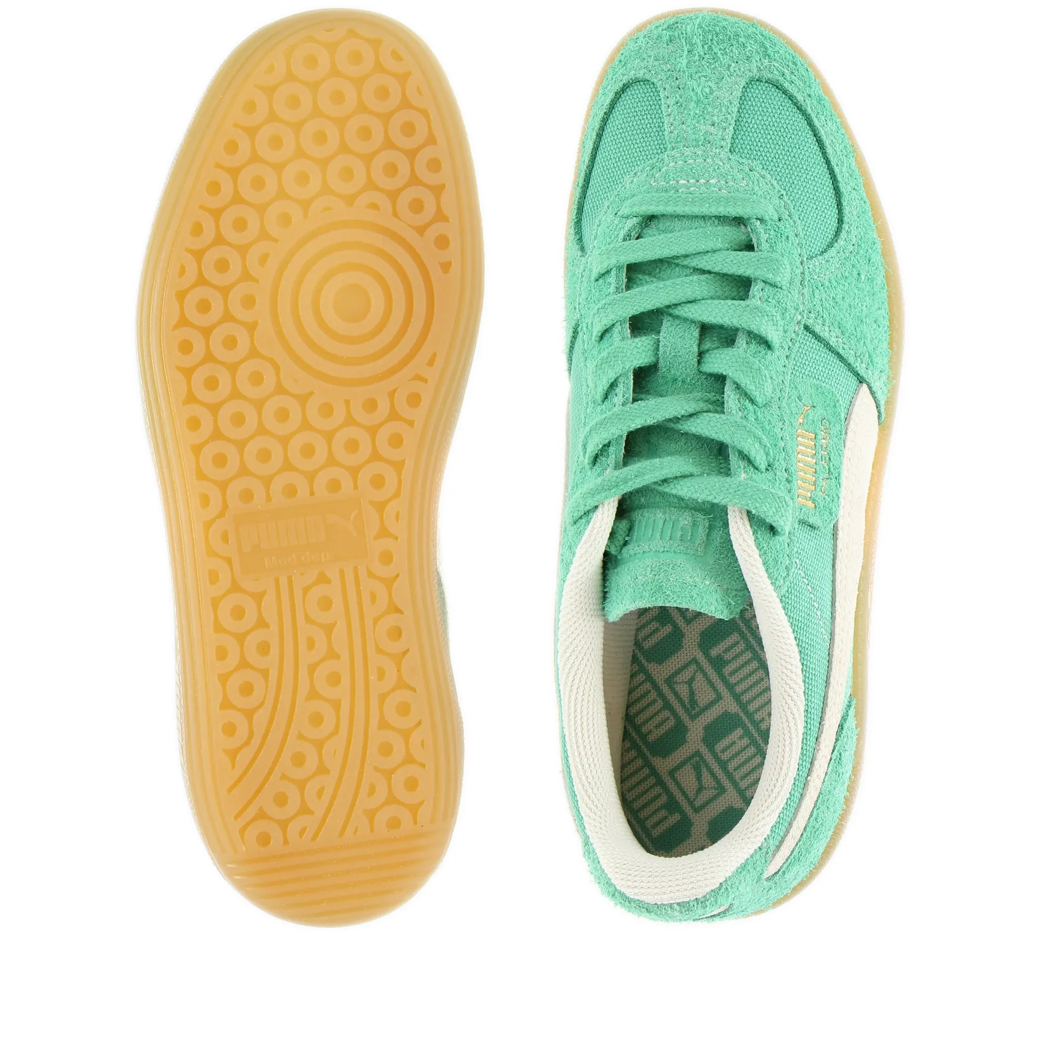 Women's Puma Palermo Vintage Shoes - Jade/ Ivory/Gum