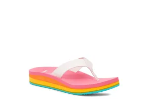 Women's Shoes Sanuk HIGHLAND SOFT TOP Flip Flop Sandals 1137850 RAINBOW