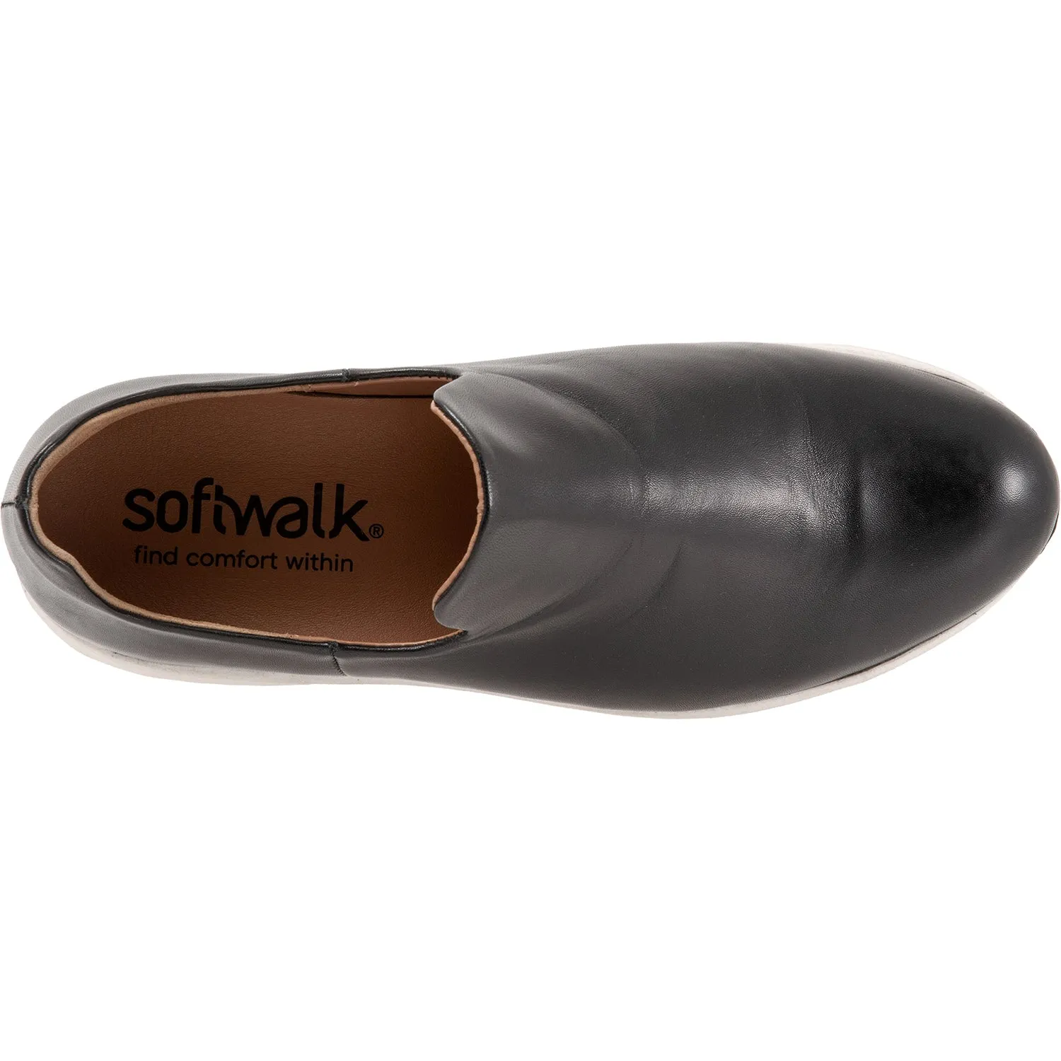 Women's SoftWalk Isa Black Leather