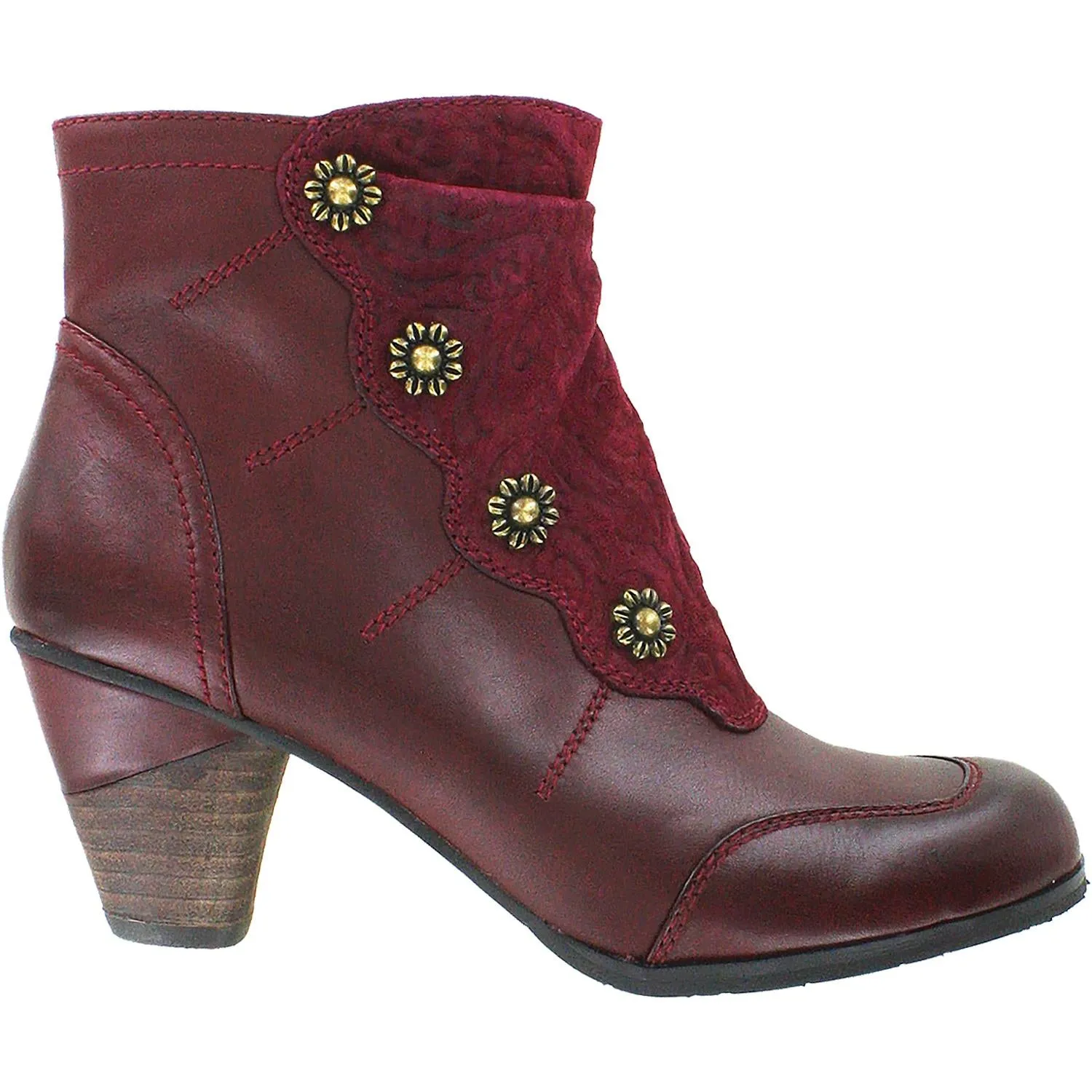 Women's Spring Step Belgard Bordeaux Leather