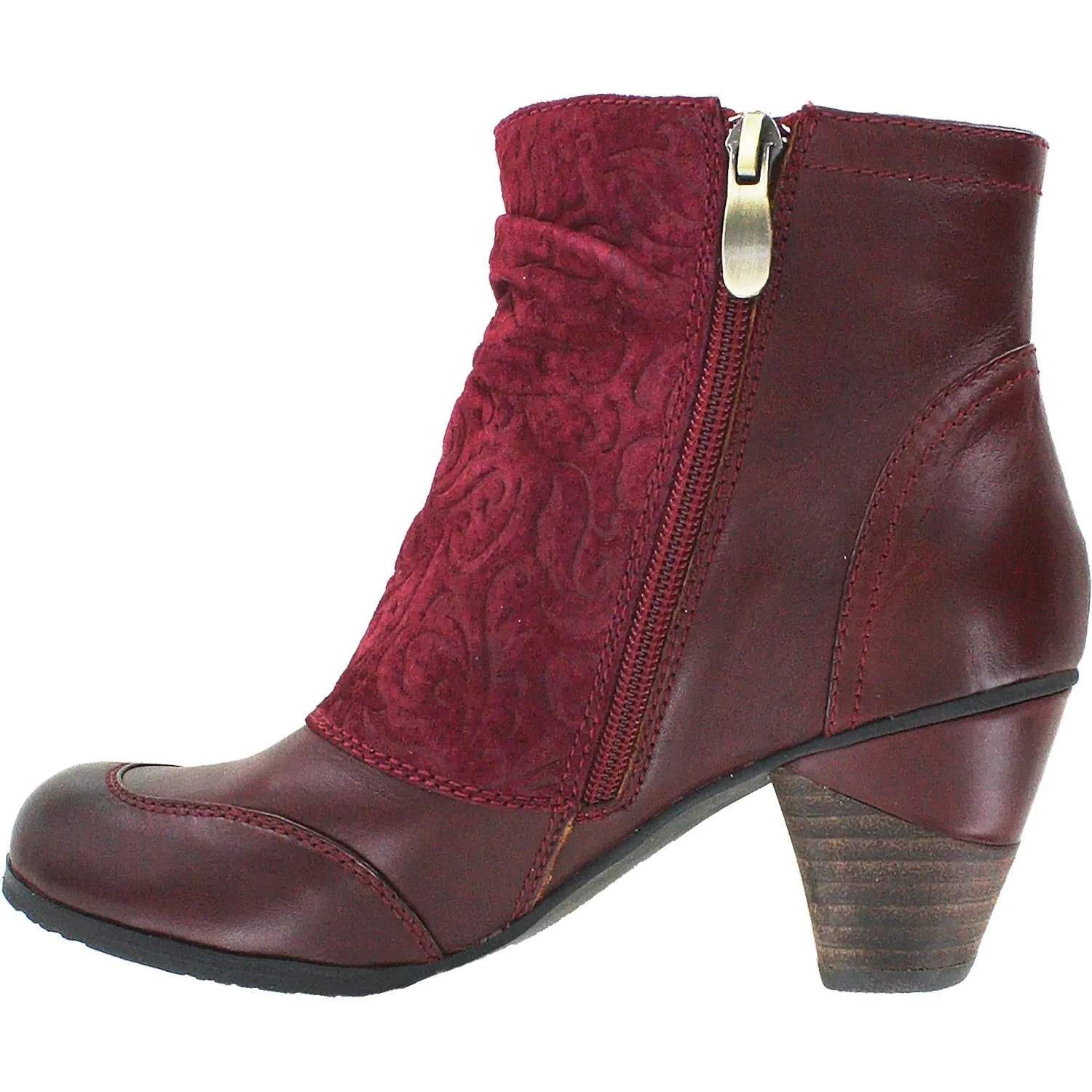 Women's Spring Step Belgard Bordeaux Leather