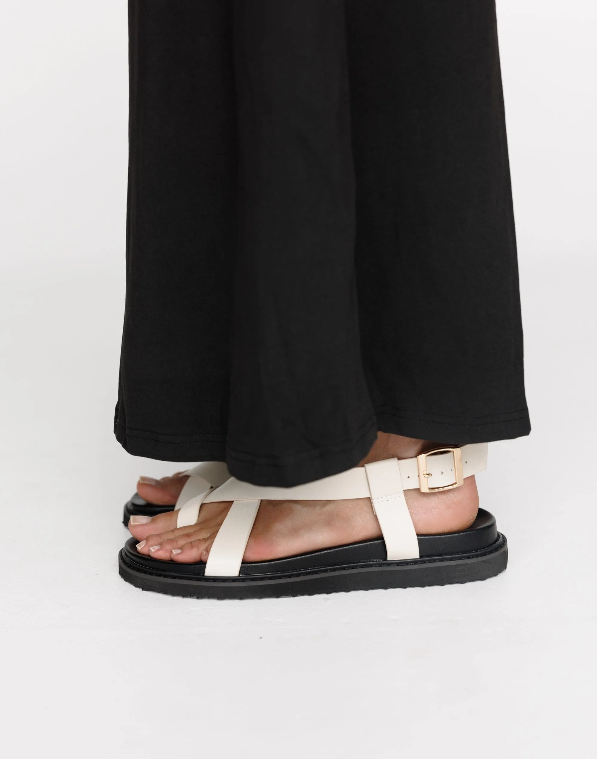 Zarai Sandals (Bone) - By Billini